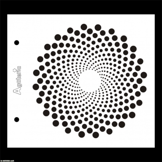 szablon Agateria - wir kół