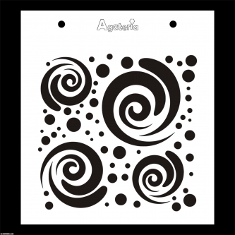 szablon Agateria - wir