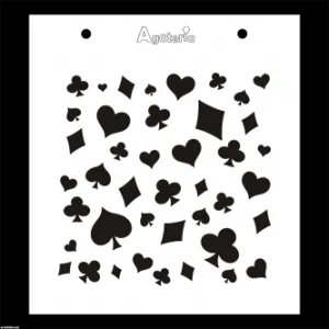 szablon Agateria - tło karty