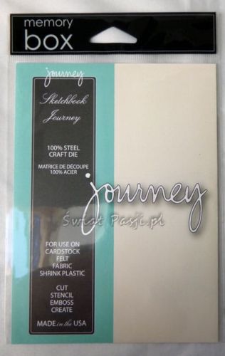 wykrojnik Memory Box - sketchbook journey [99247]