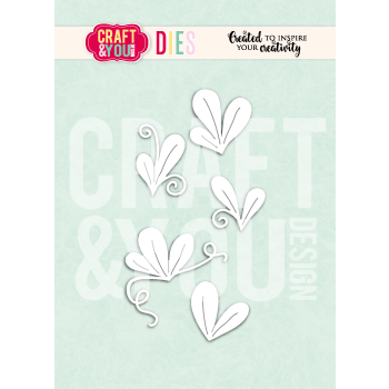 wykrojnik Craft&amp;You - leaves by Gosia [CW401]