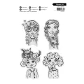 zestaw stempli Studio Light - fabulous girls [ABM-26-STAMP93]