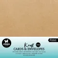 bazy kartkowe - Kraft 15x15 / 10 szt
