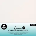 bazy kartkowe - Creme 15x15 / 10 szt