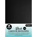 bazy kartkowe - Black A6 / 10 szt
