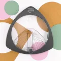 narzędzie do wycinania kółek Vaessen Creative circle cutter 2,5-15cm  Ø6" + 3 ostrza (grafitowa)