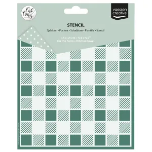 szablon Vaessen Creative - kitchen towel [CAR0408]