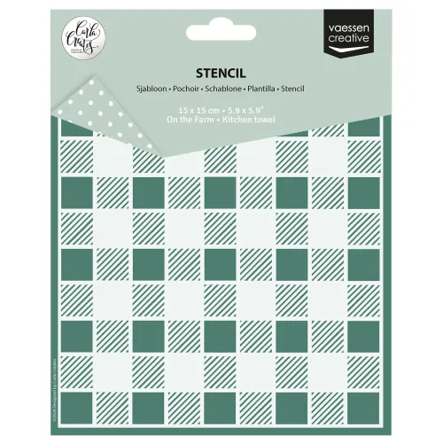 szablon Vaessen Creative - kitchen towel [CAR0408]