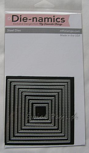 wykrojnik Die-namics - stitched square STAX