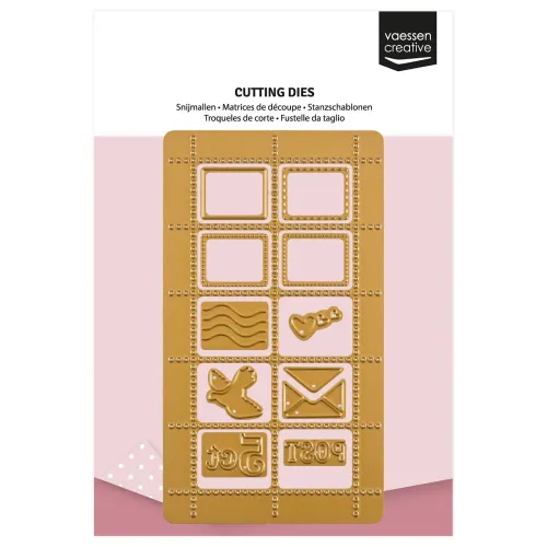 wykrojnik - Vaessen Creative - set from the postbox - 11szt [3625-0301]