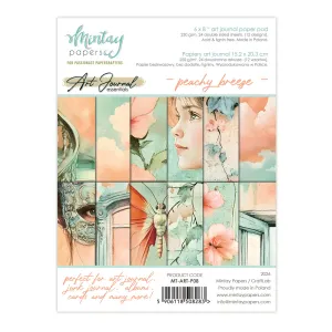zeszyt papierów do scrapbookingu Mintay Art Journal 15x20 - peachy breeze