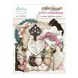 papierowe elementy Mintay Art Journal - attic