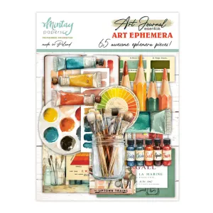 papierowe elementy Mintay Art Journal - art