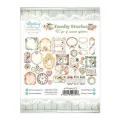 zestaw dodatków die-cut Mintay - family stories [ephemera]