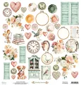 papier scrapbook Mintay Papers - family stories - arkusz z elementami
