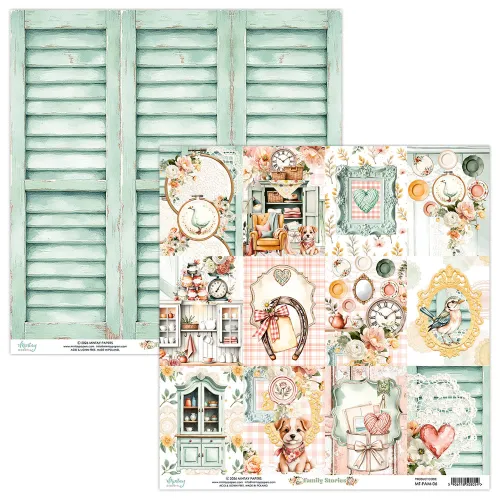 papier scrapbook Mintay Papers - family stories 06