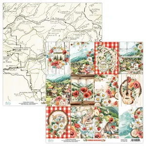 papier scrapbook Mintay Papers - summer highlands 06