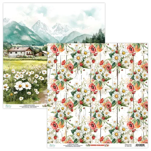 papier scrapbook Mintay Papers - summer highlands 05
