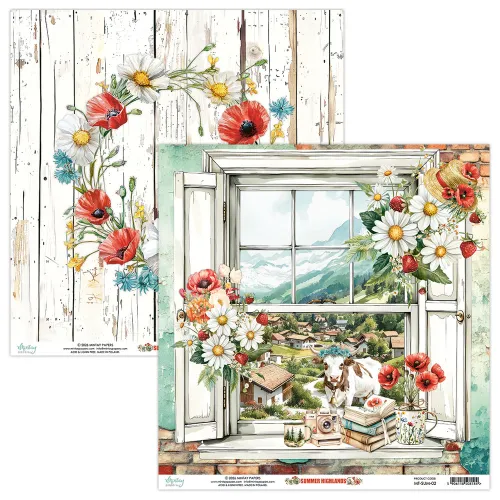 papier scrapbook Mintay Papers - summer highlands 02