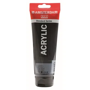 farba akrylowa Amsterdam Acrylic 120 ml - oxide black / czarny 735