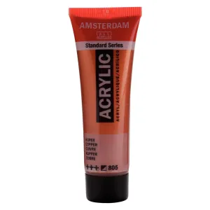 farba akrylowa Amsterdam Acrylic - Metallic 20 ml - copper / miedziany 805