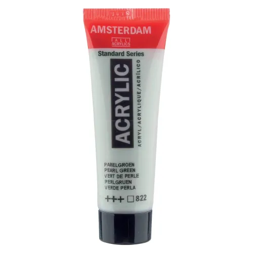 farba akrylowa Amsterdam Acrylic - Pearl 20 ml - pearl green / zielony 822