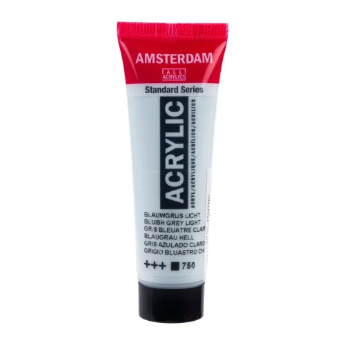 farba akrylowa Amsterdam Acrylic 20 ml - bluish grey light / szary 750