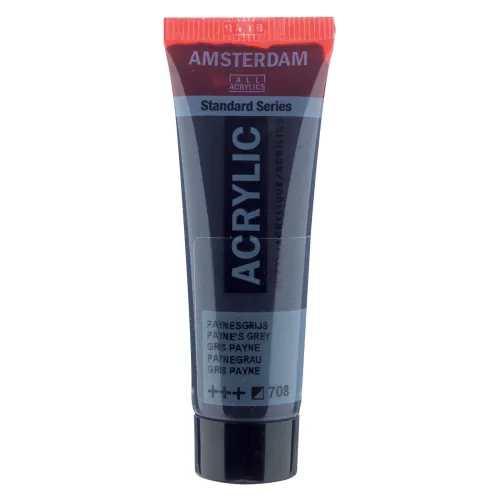 farba akrylowa Amsterdam Acrylic 20 ml - payne's grey / szary 708