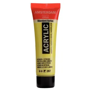 farba akrylowa Amsterdam Acrylic 20 ml - azo yellow lemon / żółty 267
