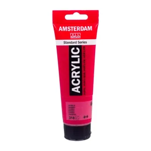 farba akrylowa Amsterdam Acrylic 20 ml - carmine / czerwony 318