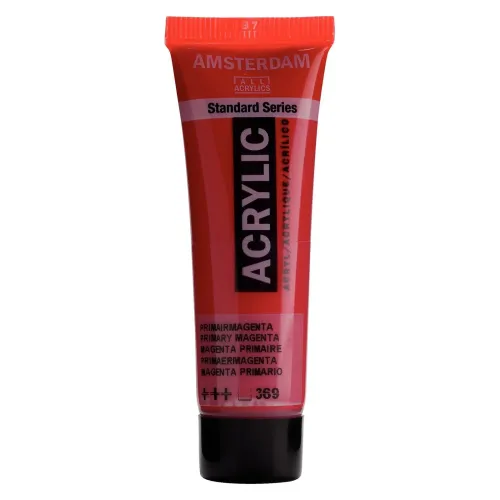 farba akrylowa Amsterdam Acrylic 20 ml - primary magenta / czerwony 369
