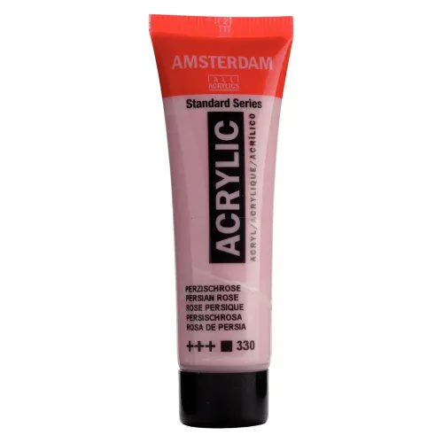 farba akrylowa Amsterdam Acrylic 20 ml - persian rose / różowy 330