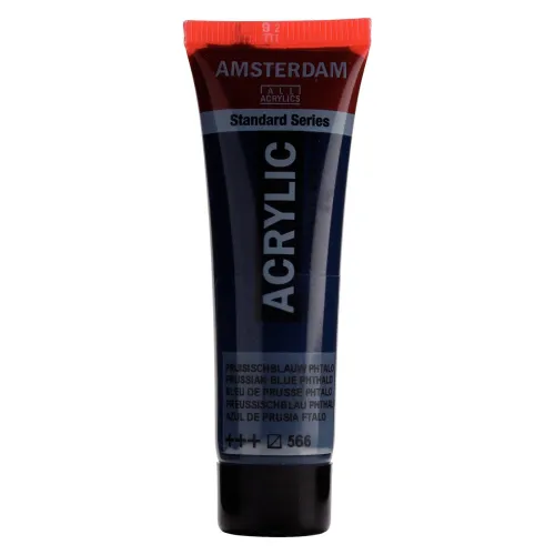 farba akrylowa Amsterdam Acrylic 20 ml - prussian blue / niebieski 566