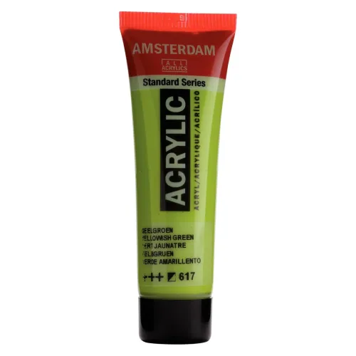 farba akrylowa Amsterdam Acrylic 20 ml - yellowish green / zielony 617