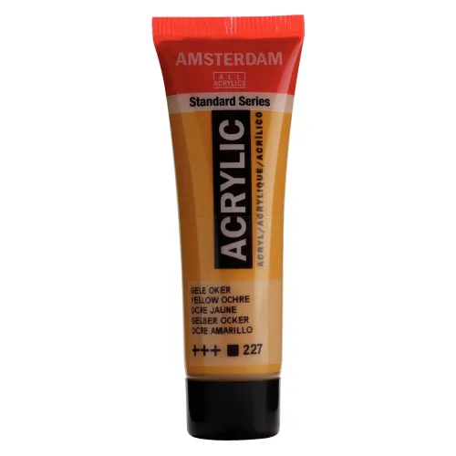 farba akrylowa Amsterdam Acrylic 20 ml - yellow ochre / brązowy 227