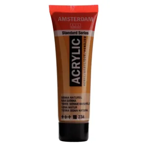 farba akrylowa Amsterdam Acrylic 20 ml - raw sienna / brązowy 234