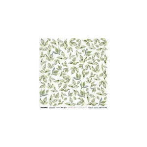 arkusz z elementami do wycinania ScrapAndMe - amidst the roses - leaves 1