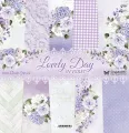 papier scrapbook ScrapAndMe - lovely day in violet [zestaw 12"x12"]