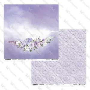 papier scrapbook ScrapAndMe - lovely day in violet - 01/02