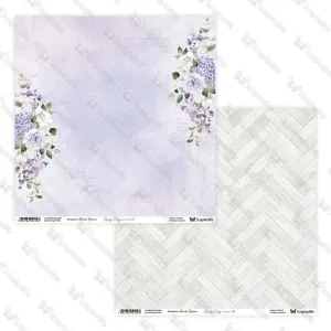 papier scrapbook ScrapAndMe - lovely day in violet - 05/06