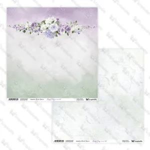 papier scrapbook ScrapAndMe - lovely day in violet - 07/08