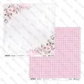 papier scrapbook ScrapAndMe - lovely day in pink [zestaw 12"x12"]
