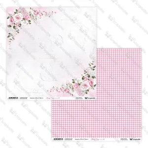papier scrapbook ScrapAndMe - lovely day in pink  - 03/04