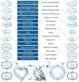 papier scrapbook ScrapAndMe - lovely day in blue [zestaw 12"x12"]