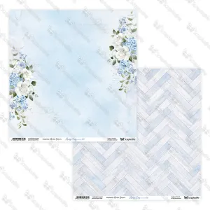 papier scrapbook ScrapAndMe - lovely day in blue - 05/06