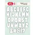 wykrojnik Craft&amp;You - bubble alphabet / bąbelkowy alfabet [CW409]