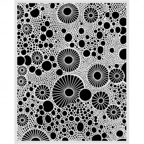 szablon Stamperia 20x25 cm - all around koła