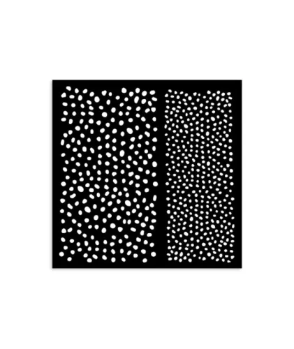 szablon Stamperia 12x12 cm - bestsellers kropkowane tła