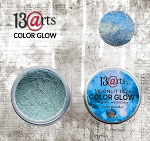 farba akwarelowa w proszku color glow 13@rts - moonlit teal