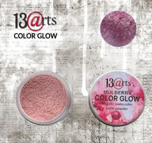 farba akwarelowa w proszku color glow 13@rts - mulberry